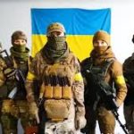 Ukrainian women fighting for country's freedom