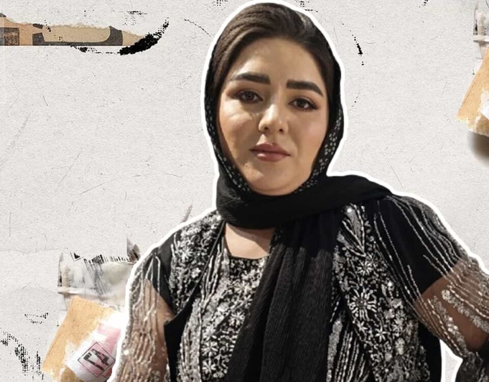 Maryam Yarmohammadi, a 28-year-old mother whose killing drew renewed attention to femicide in Iran.